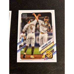 Fernando Tatis jr and Jake cronenworth powerful pair 2021 topps update #us79